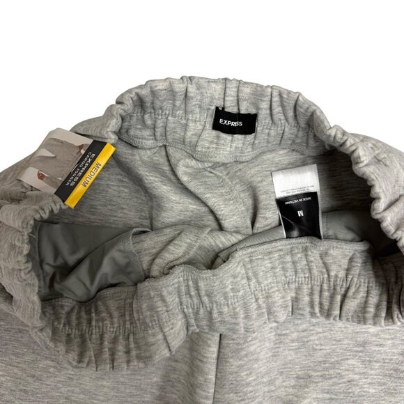 Express Cargo Jogger Pants Mens Grey Size M Pockets Hip Hop Athleisure Medium - Picture 5 of 8